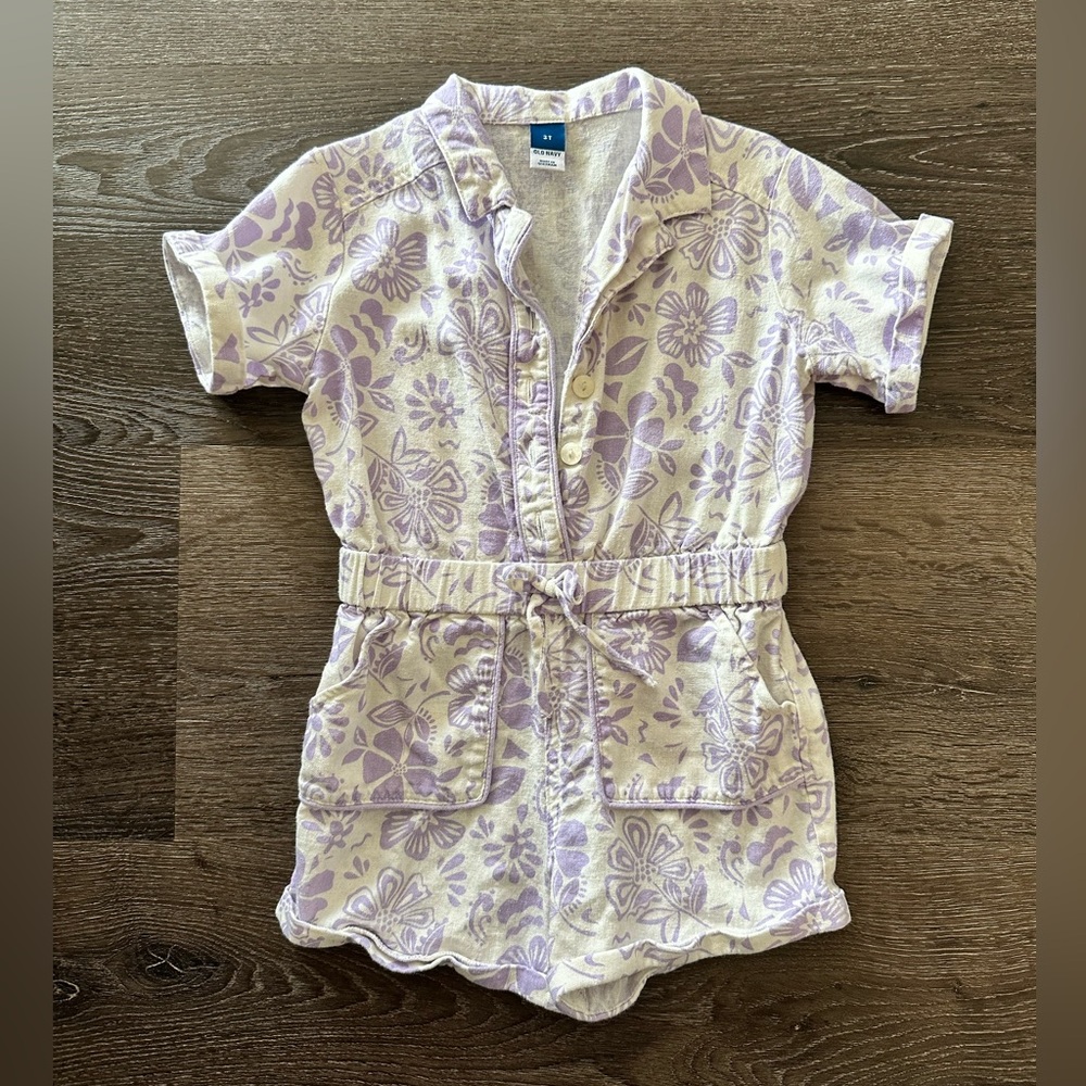 Old Navy Toddler Floral Romper